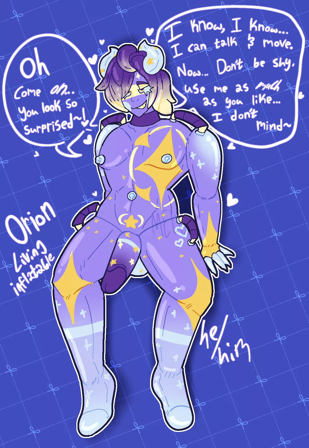 [oc] magic living inflatable guy