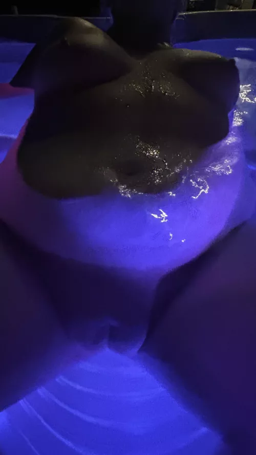 One from the hot tub last night!