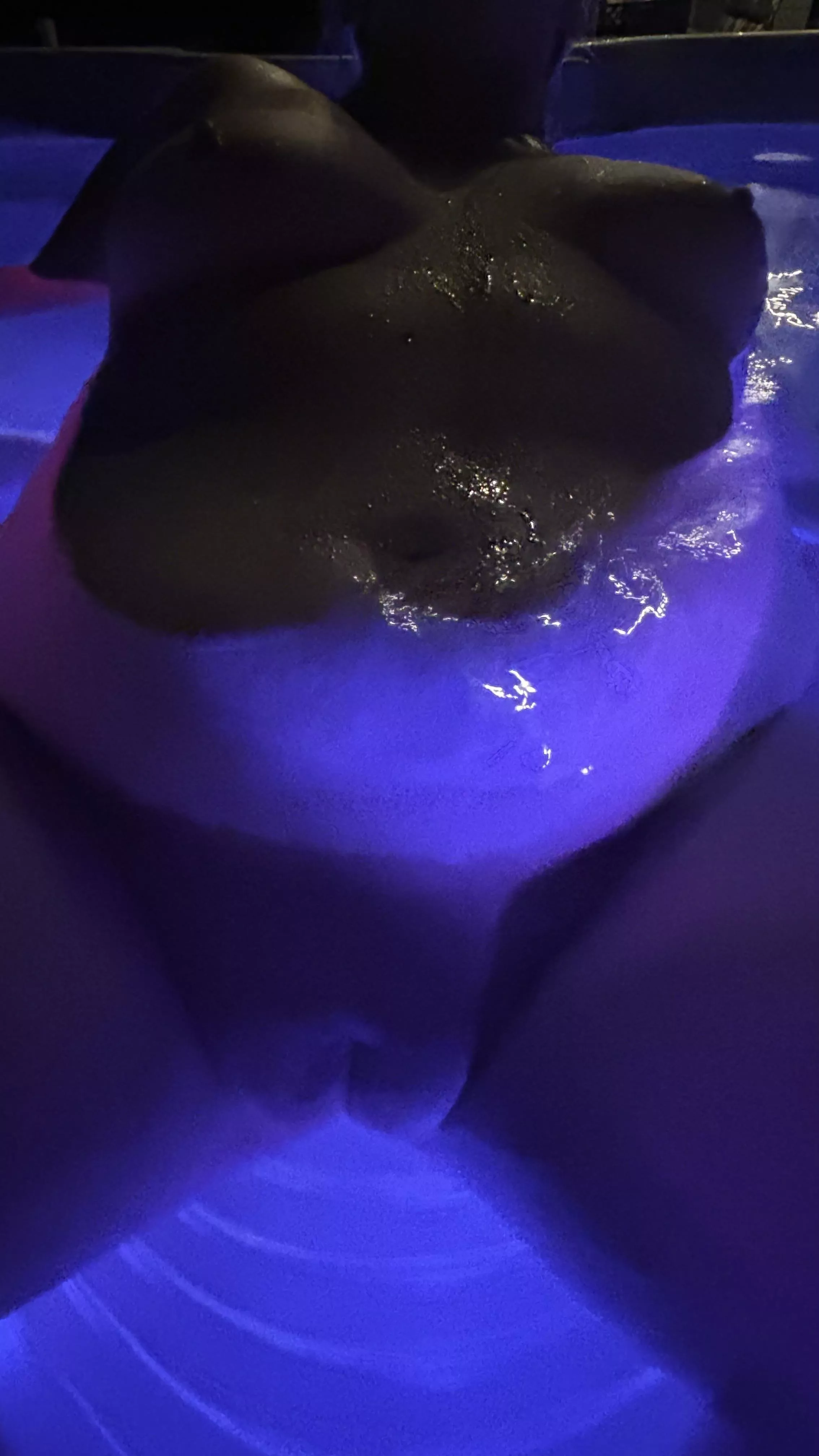 One from the hot tub last night!