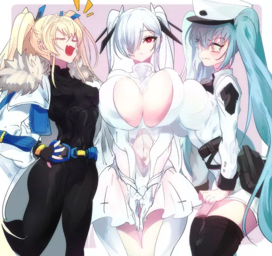 Oppai Competition [Nikke]