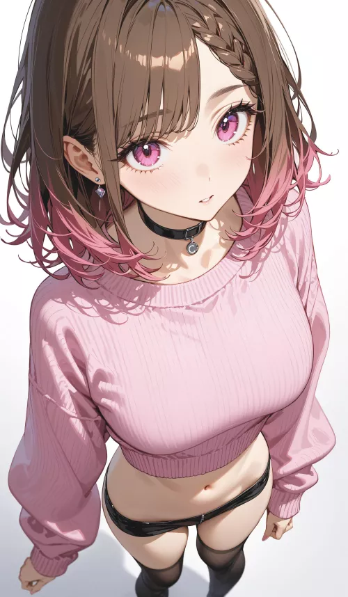 Pink Sweater 
