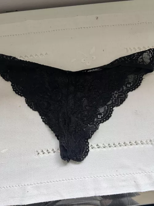 Playing with my moms panties 