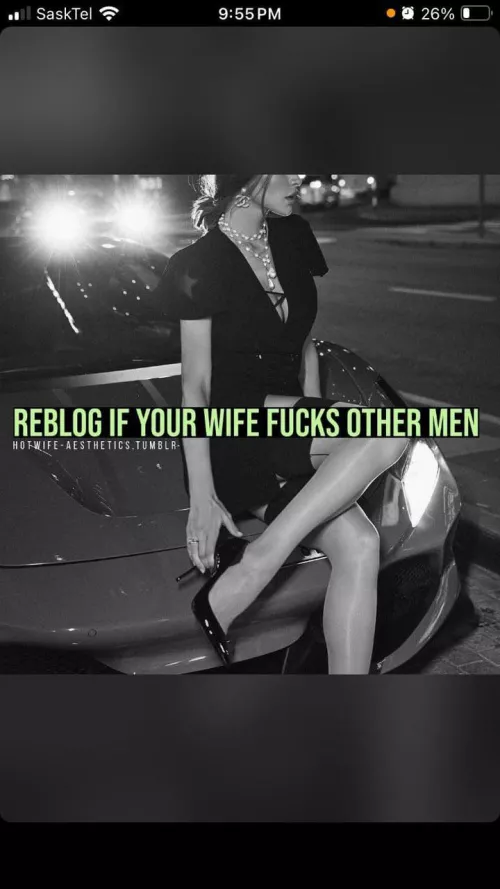 Proud husband of hotwife 