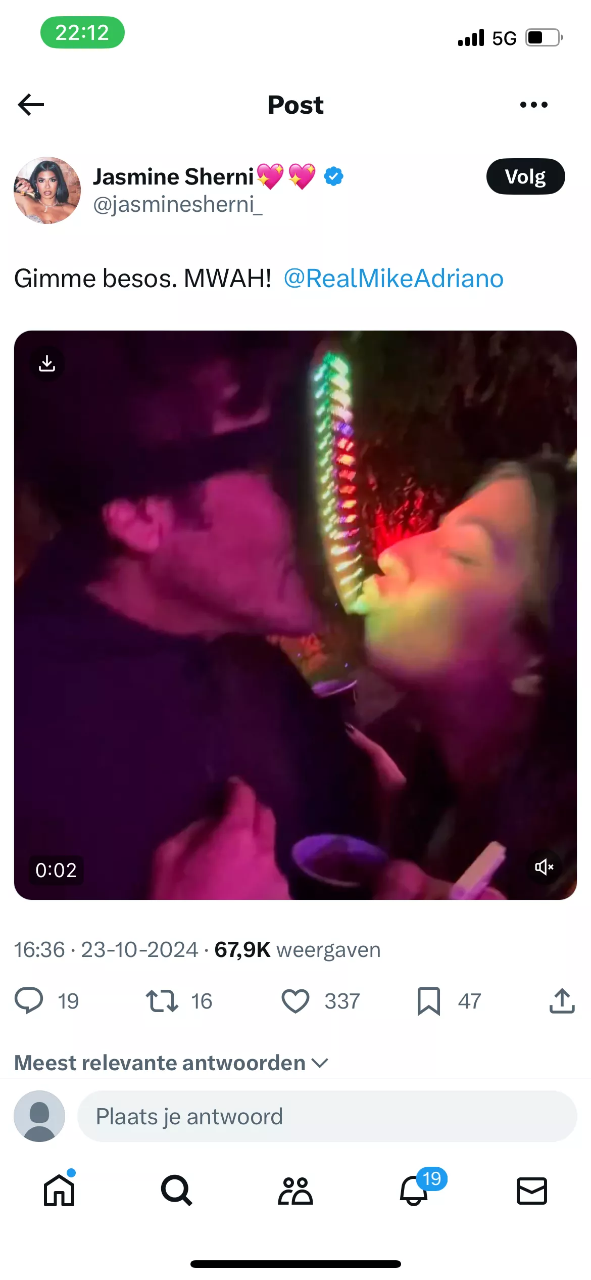 [Rare footage of Mike socializing outside his porn work]