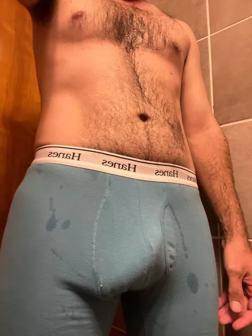 Right out of the shower