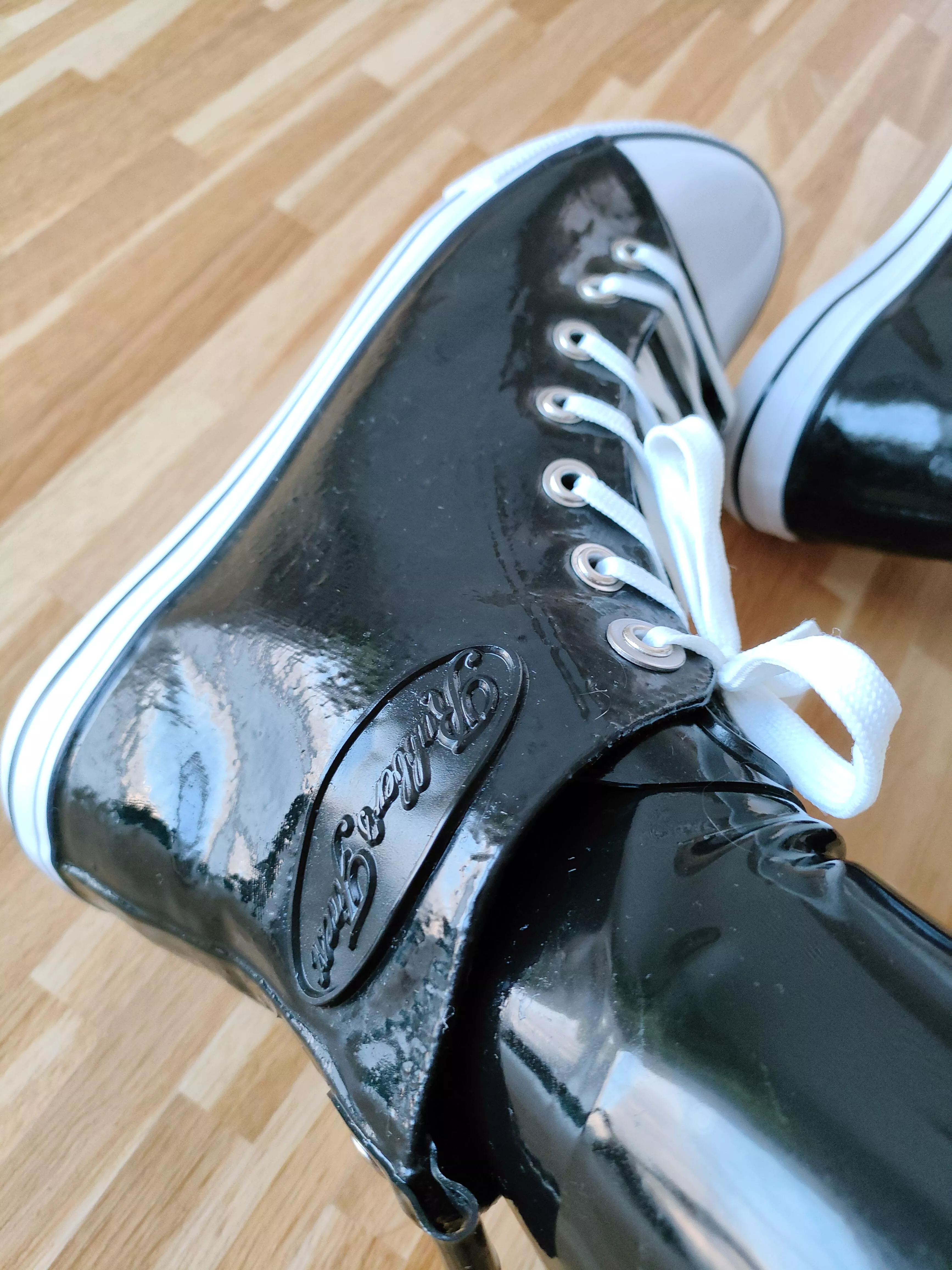 Rubbers Finest Latex Converse Sneakers <3