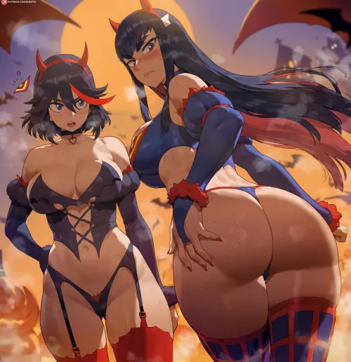 Ryuko and Satsuki (Shexyo) [Kill La Kill]