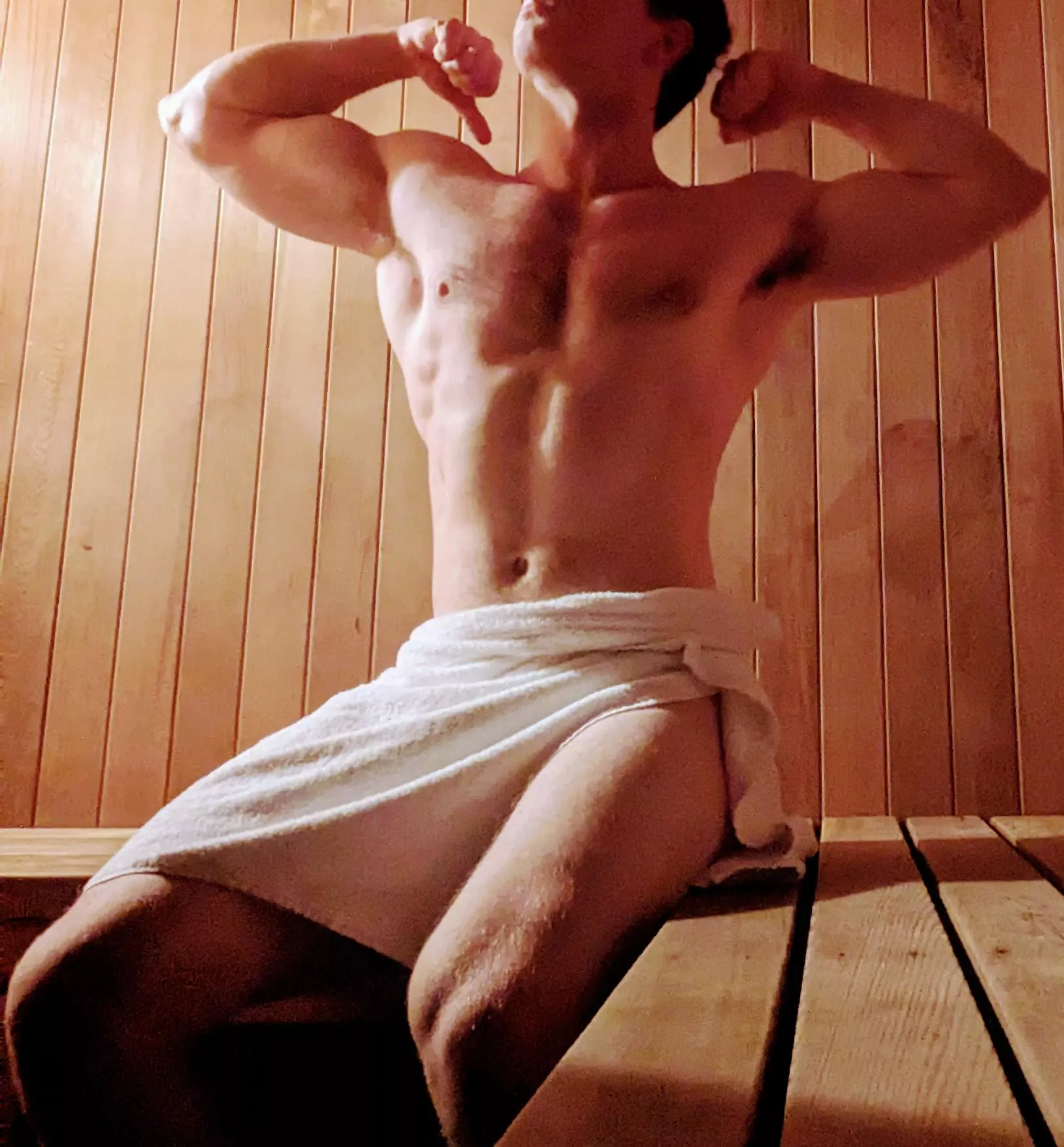 Sauna after workout