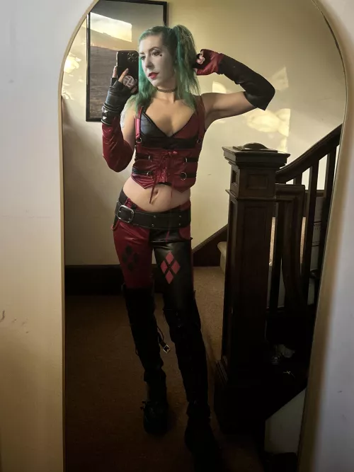 Sexy little clown selfie