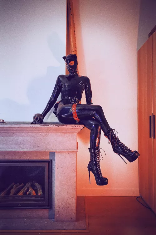 Sitting comfortably high, perfect hight to be adored!