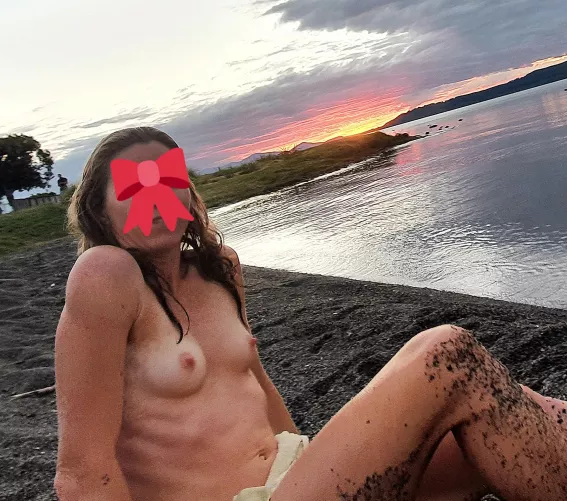 Skinny dipping and got yelled at for being nude in public... 