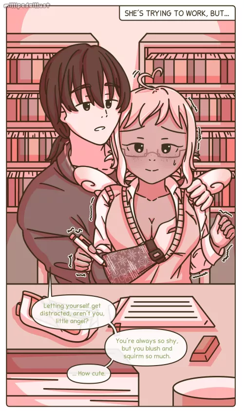 Some light distraction and teasing… 🥰 (Art by me)