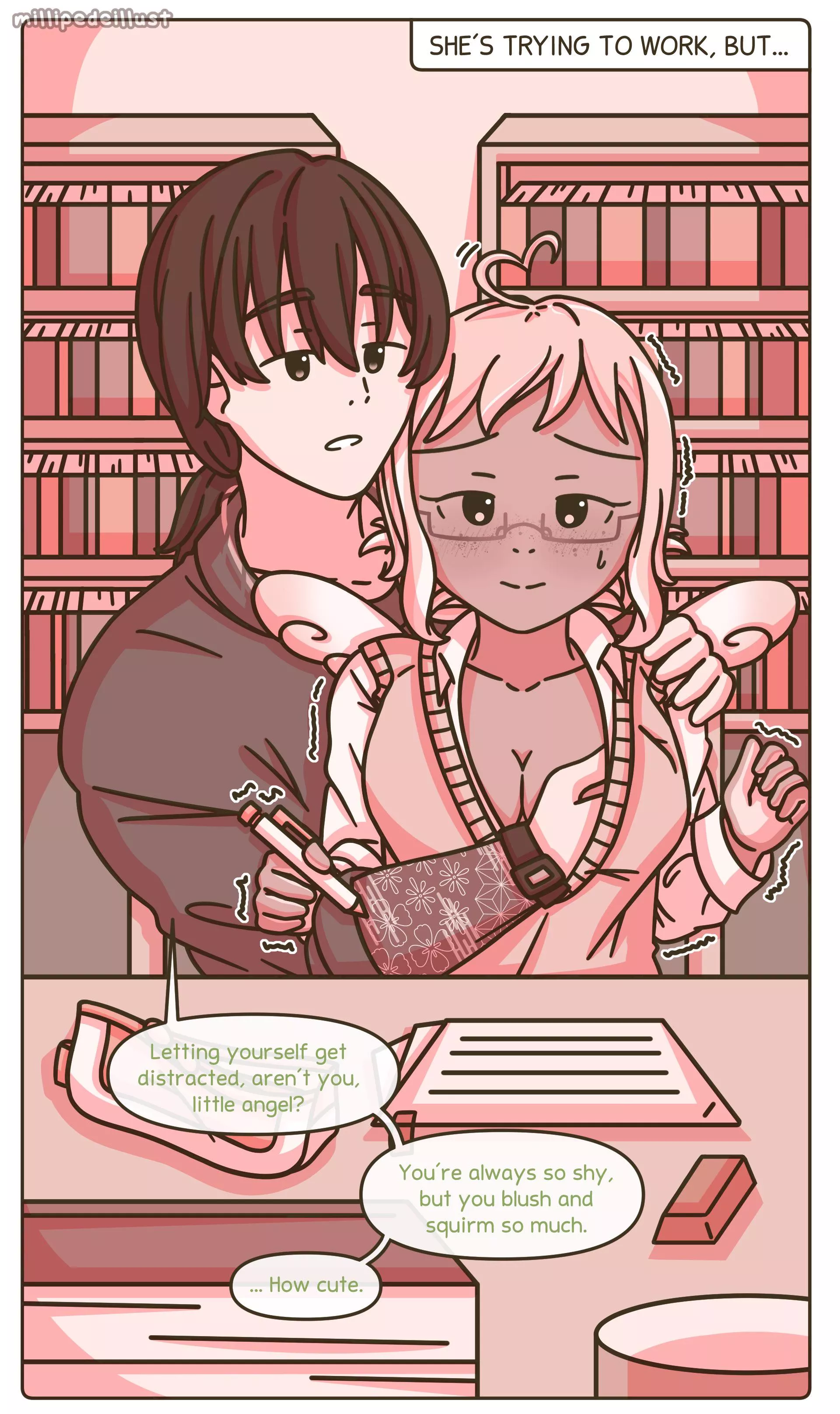 Some light distraction and teasing… 🥰 (Art by me)