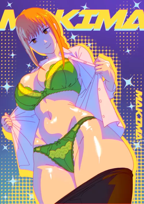 Still feeling sleepy? Makima from chainsawman [Artist Original]