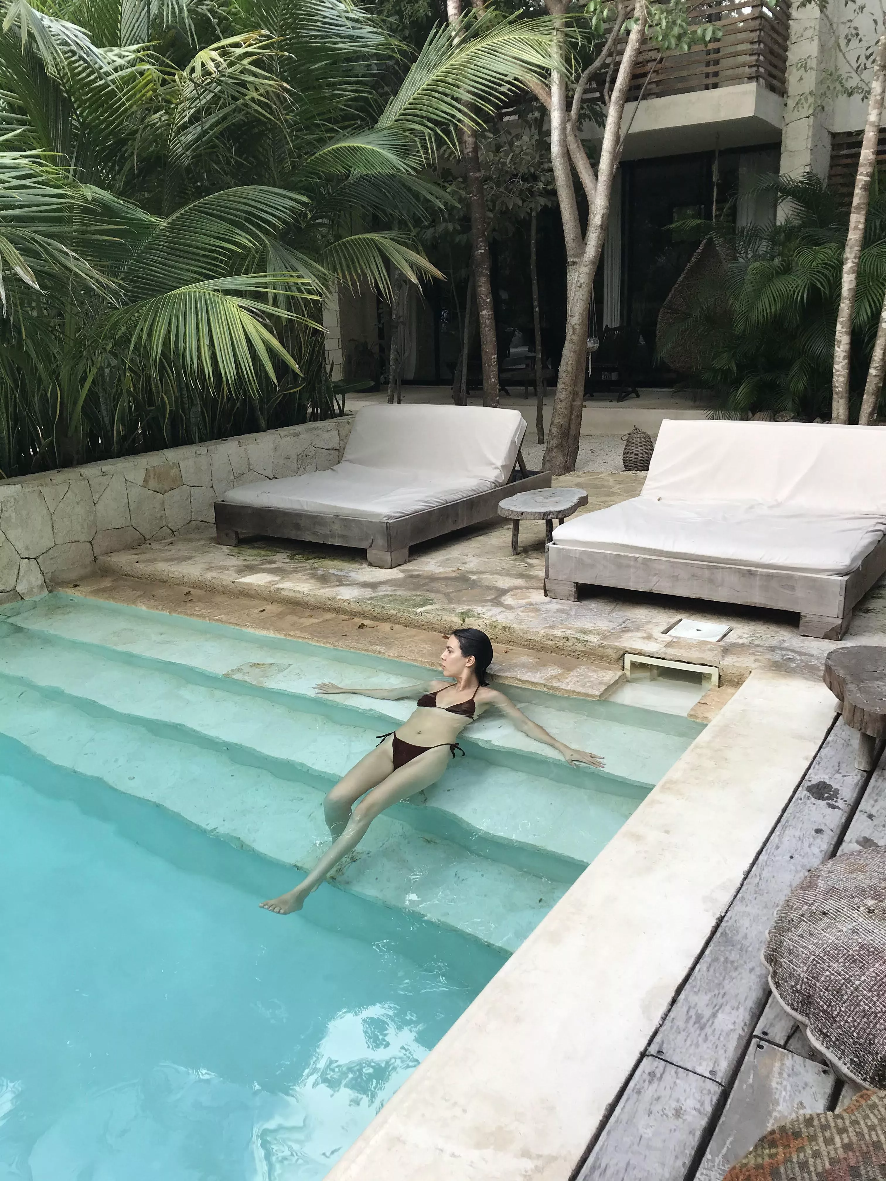 Swimming in happiness with you