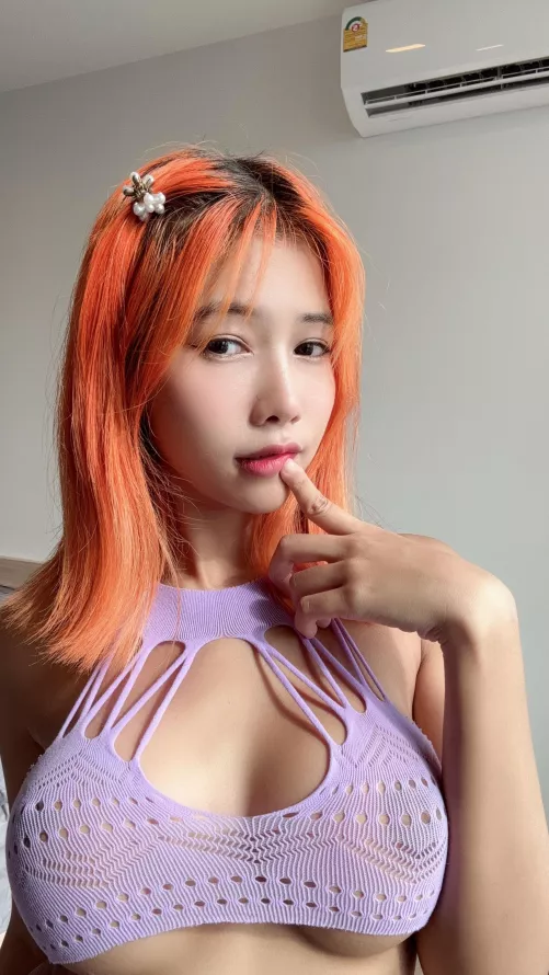 Take off that bra and suck my nipples