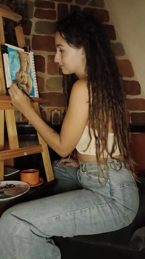 They say art should be worshiped 🥂✨️