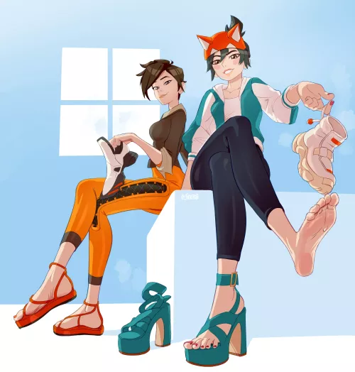 Tracer & Kiriko
