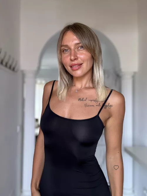 Trying to look hot and flirty!
