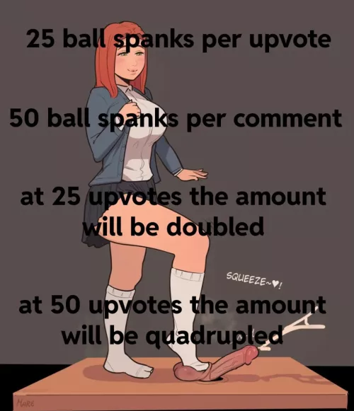 u/smallbuckles defeated me. Now destroy my Balls. Comments from women count 5 Times the amount. Don't have any Mercy on me.