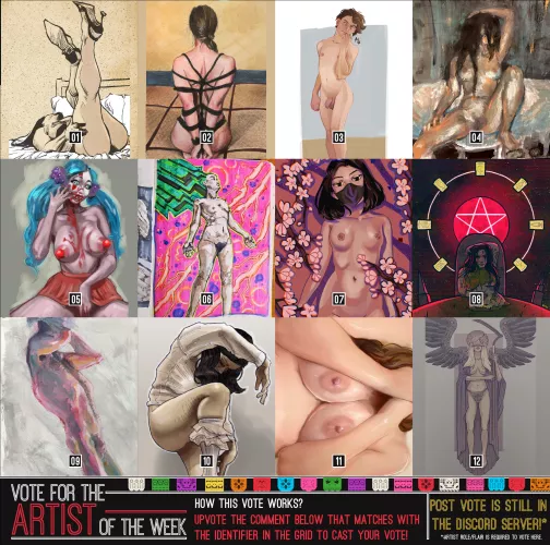 ¡¡Vote for the Artwork & Post of the week!!