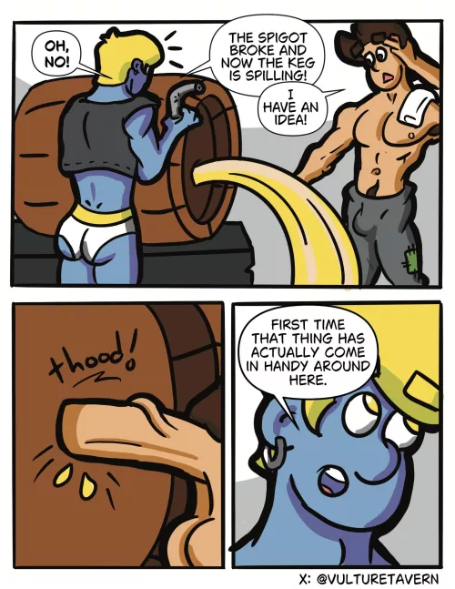Vulture Tavern comic strip [OC]