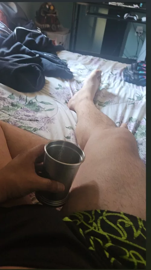 Waiting for my curvy milf next door that needs some good dick. 