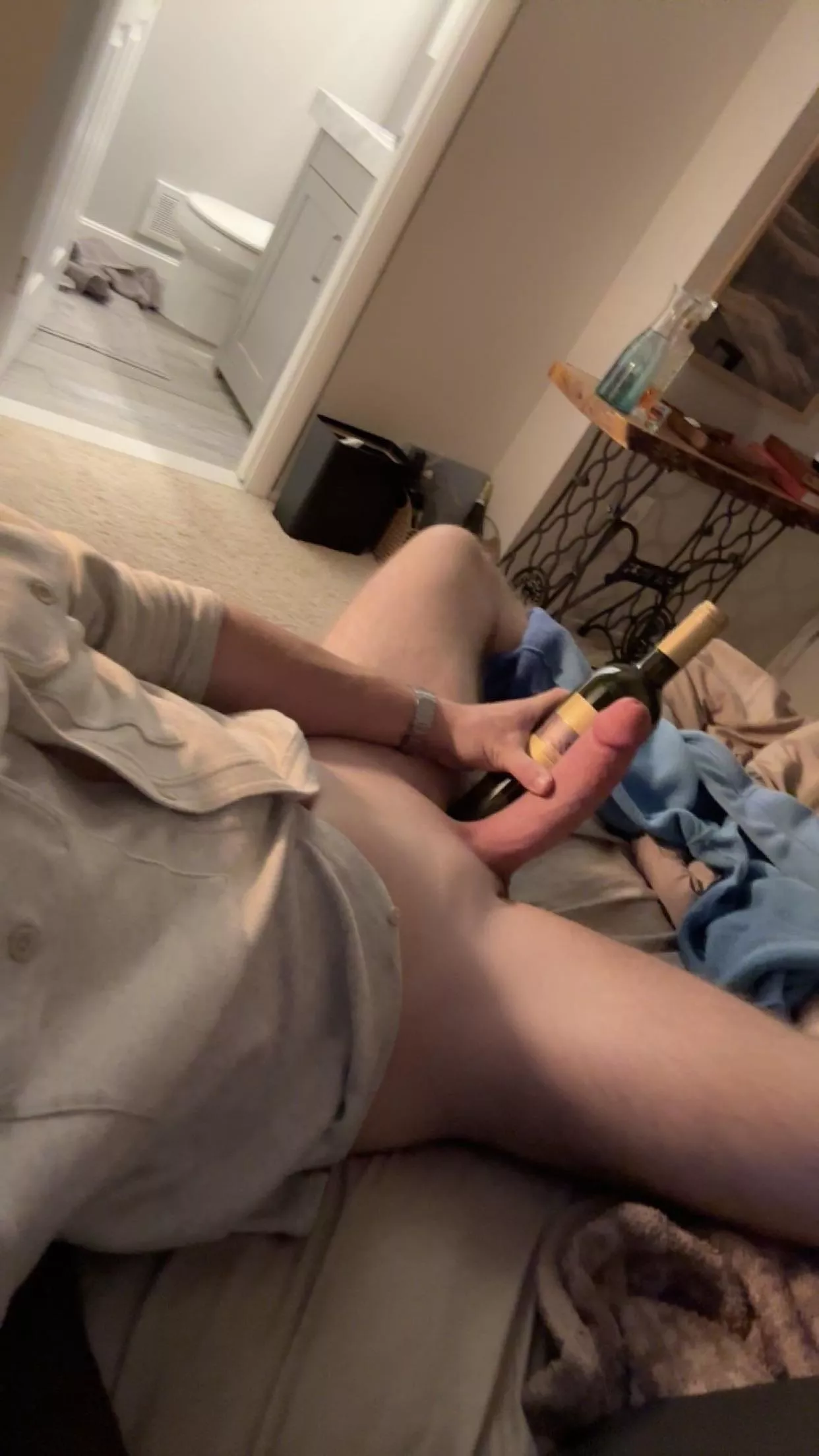 Wanna get wine drunk or cock drunk?