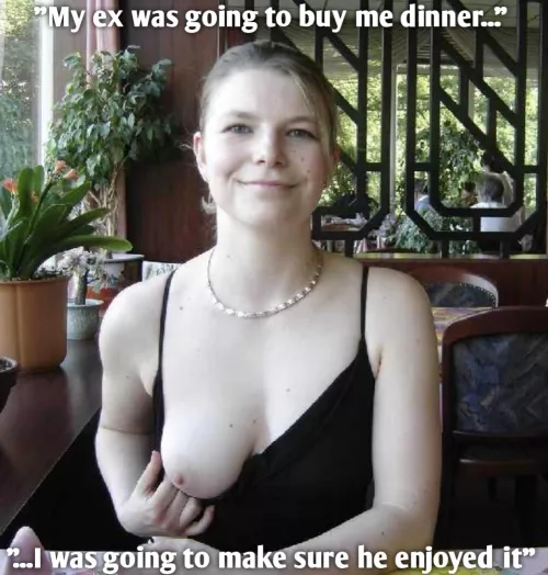 Was your wife happy to flash a boob? 