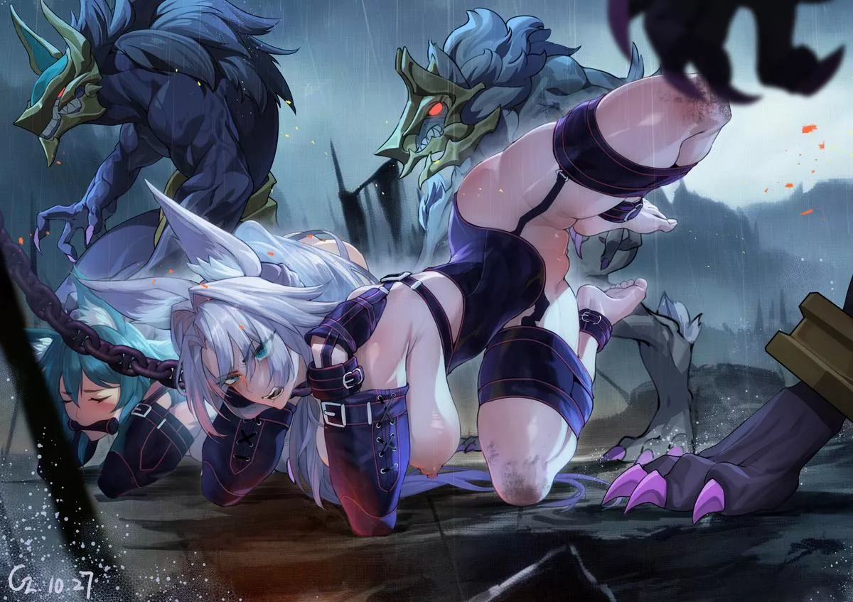 Who's treated like an animal now?