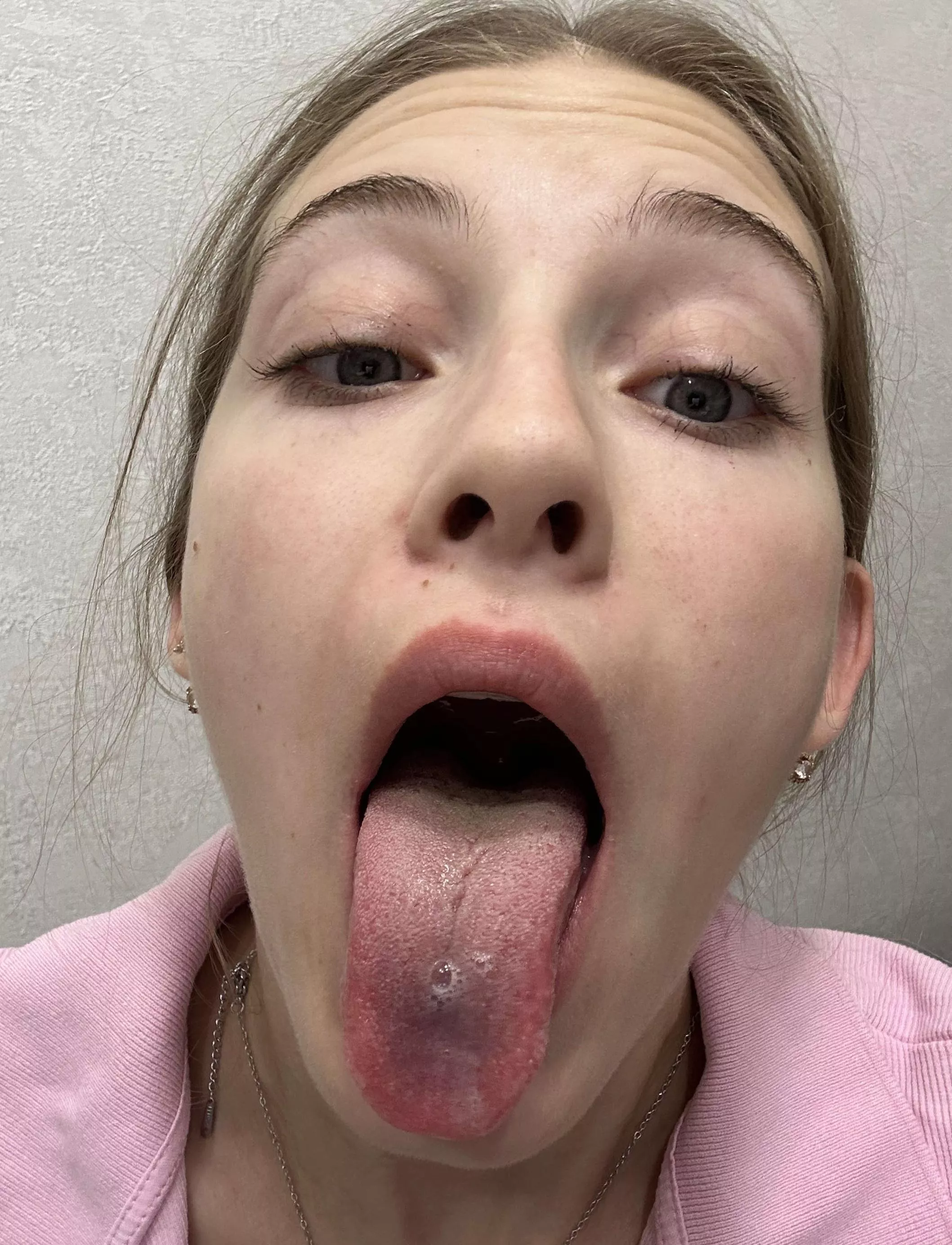 will you bust a warm nut on my ahegao face