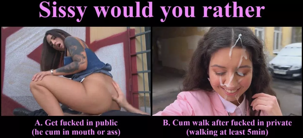 Would you rather?