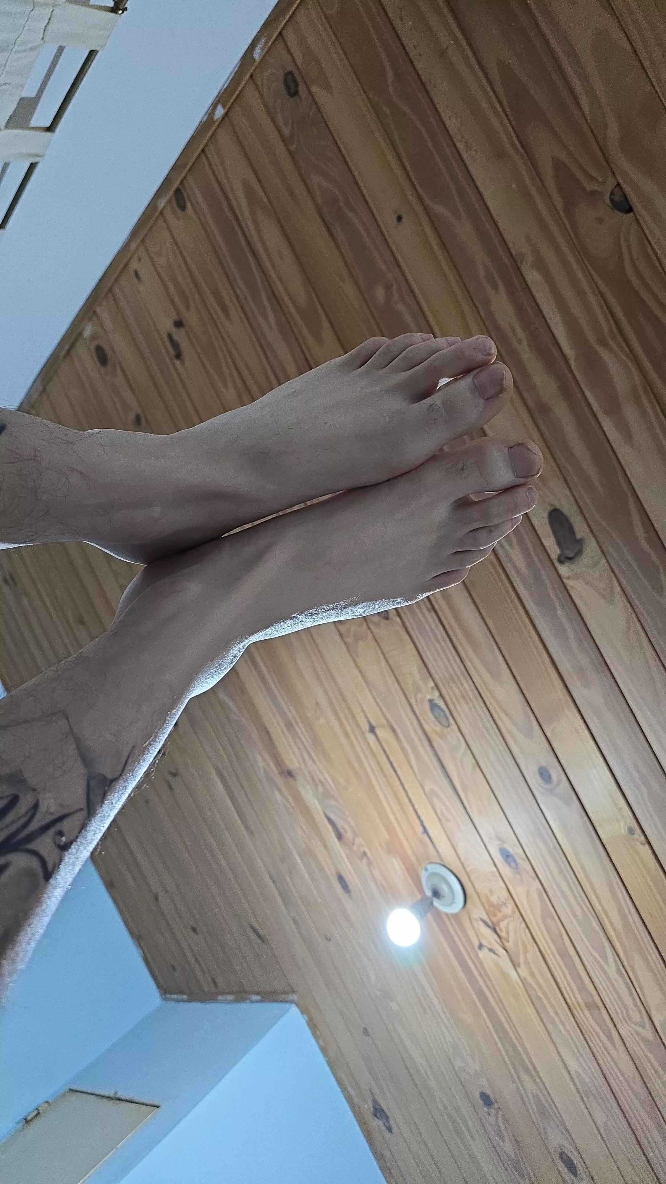 You should lick my feet and buy me some sneakers. 