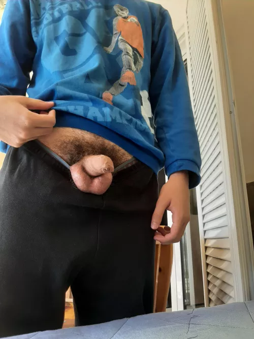 (18) I promise it just slipped of my pajamas 