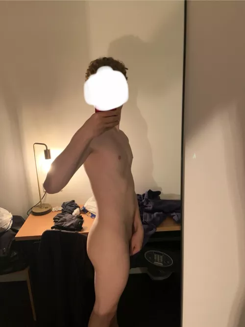 (18) please dress me up in a skirt and fishnets, lemme be your cute boy toy 