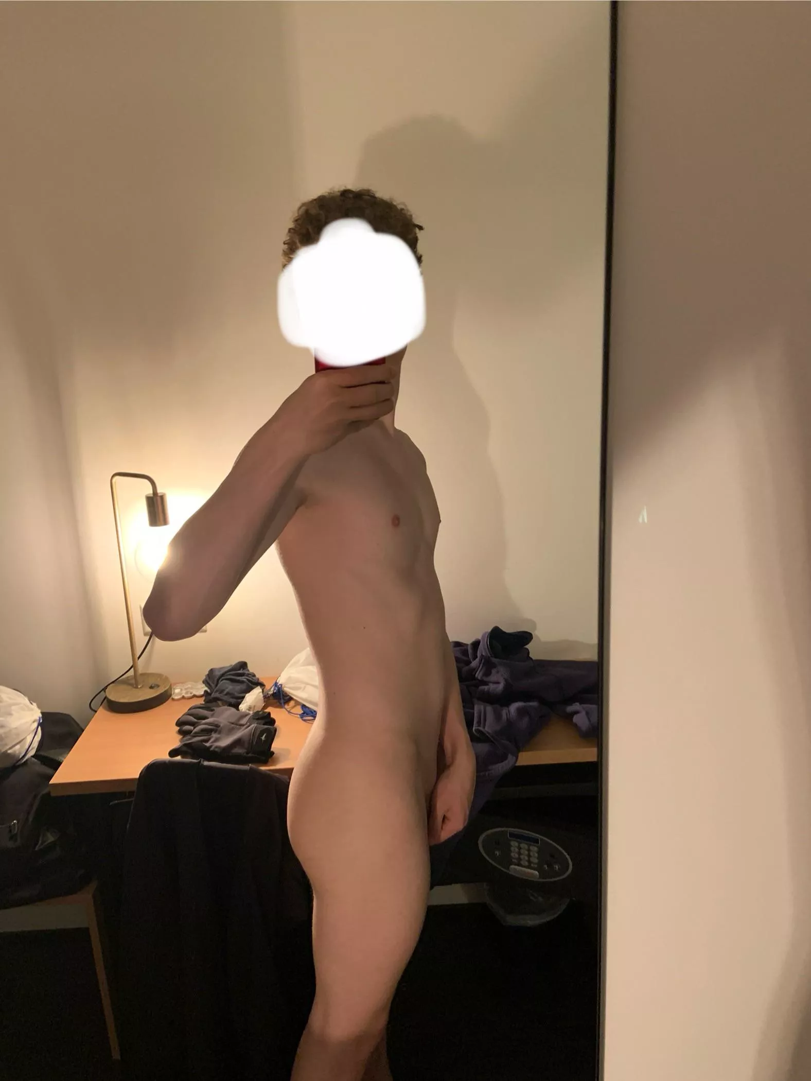 (18) please dress me up in a skirt and fishnets, lemme be your cute boy toy 