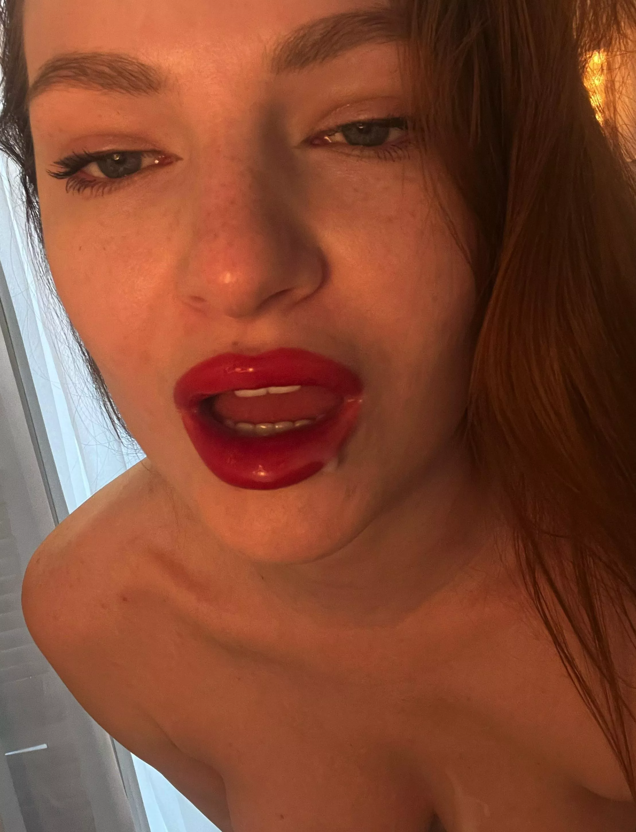 a passionate brunette is waiting for you tonight