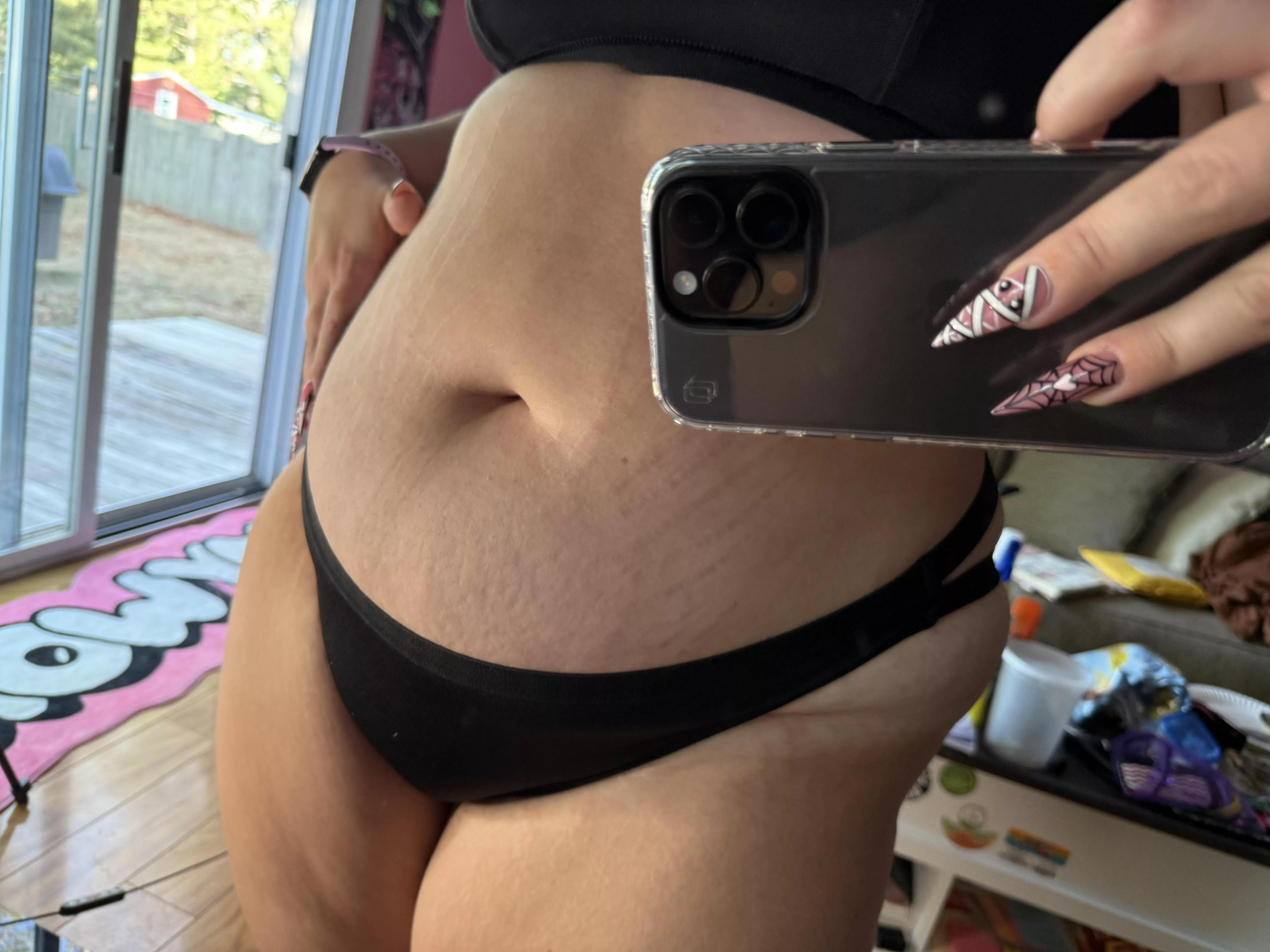 All bellies are different;)