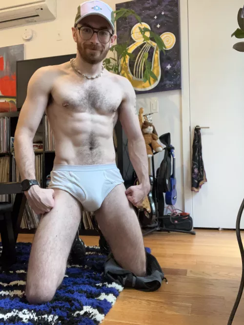 Already on his knees