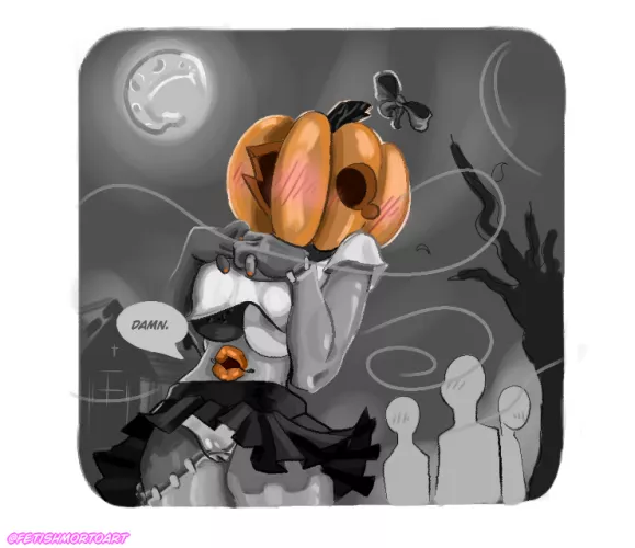 Anastacia tried to blend in among humans on Halloween, but she had no idea her cadaverous odor spread through the air on the wind.