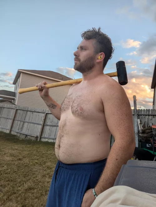 Anybody in need of a handyman with a DadBod?