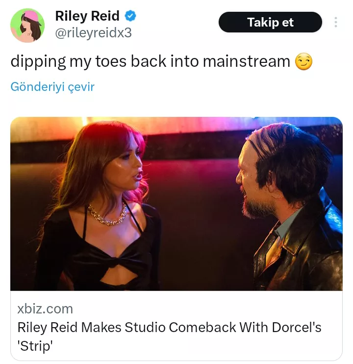 Big news! Riley is making a return.