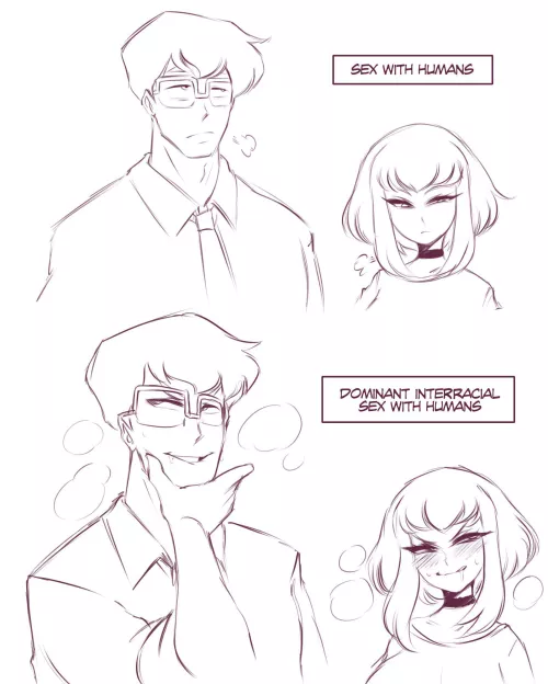 clark kent and kara zor-el thinking dirty thoughts (saltyxodium) (my adventures with superman) (https://x.com/SXodium/status/1817637360680542433)