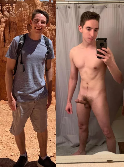 Clothed vs naked 