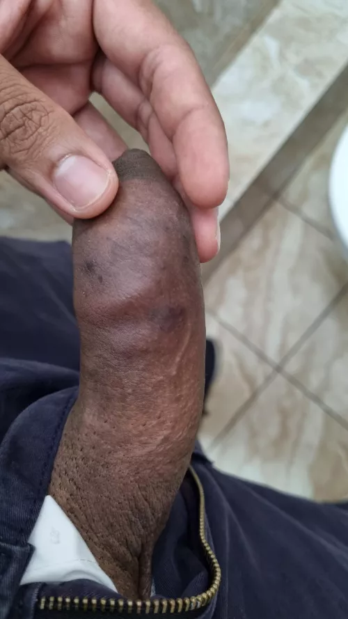 Dark Spots on shaft after pumping 