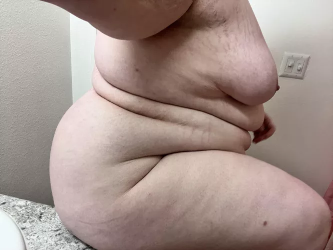 Definitely pear shaped