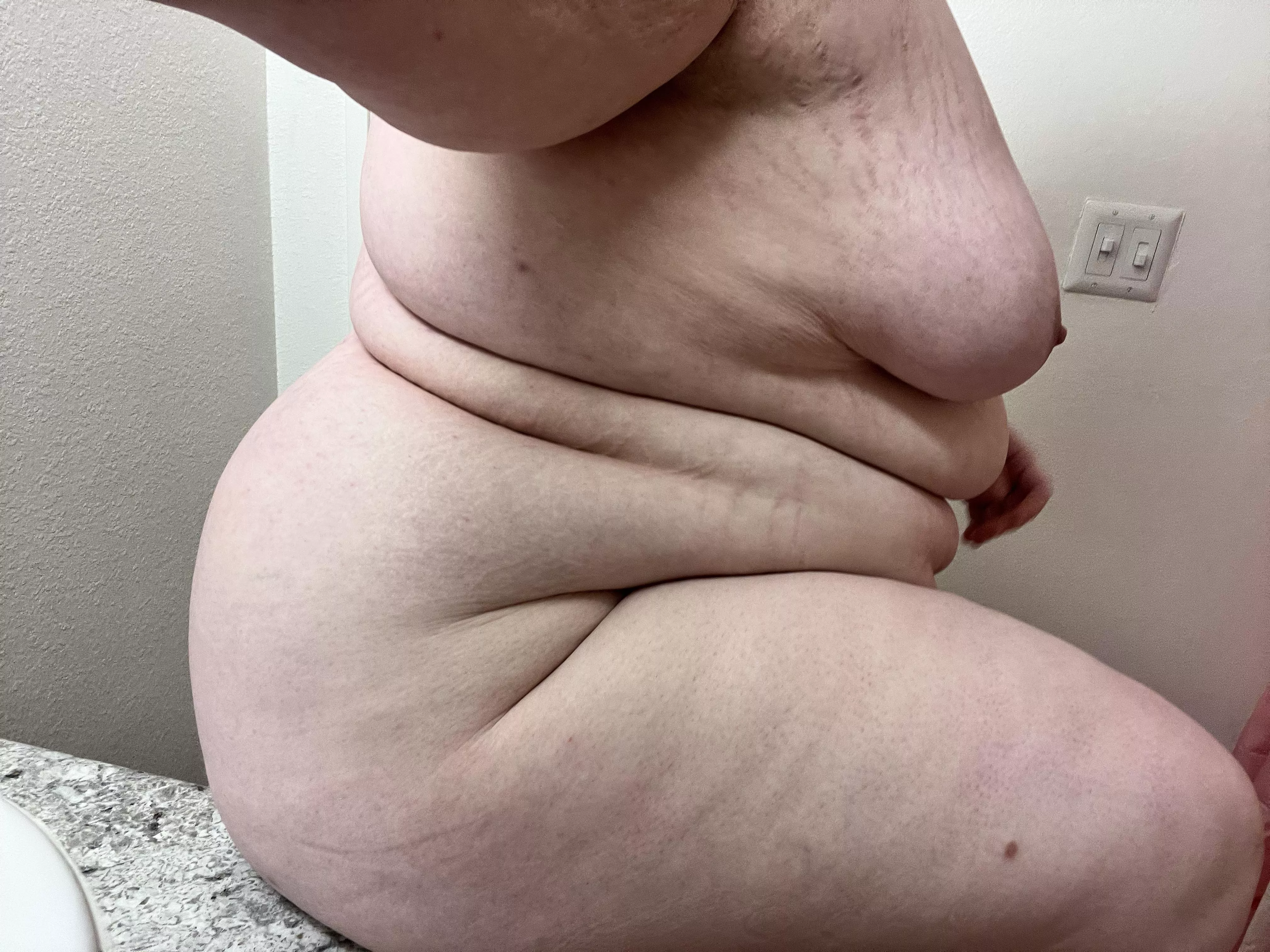 Definitely pear shaped