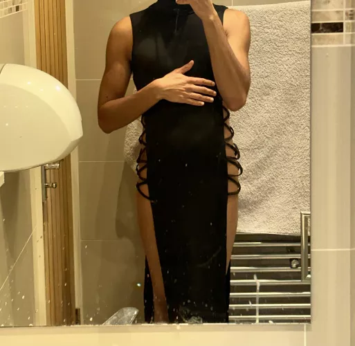 Do I look feminine enough in this dress? 
