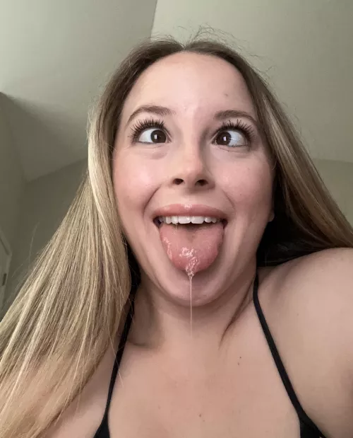 Do you like it when there's a lot of saliva