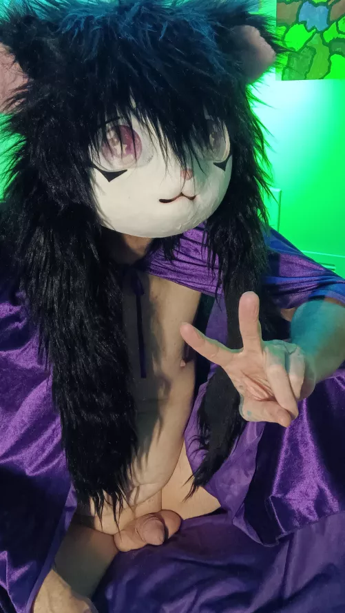 Do you like my evening robe or would you like to take it off?